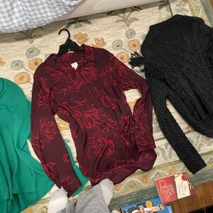 Bundle of tops from target (7 items total)